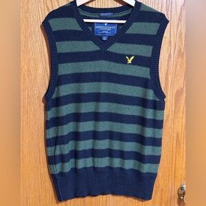 American Eagle men’s sweater vest sz‎ large Halloween
